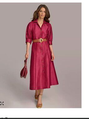 chinese dress ladies Donna Karan Women's V-Neck Sleeveless Dress main image 0